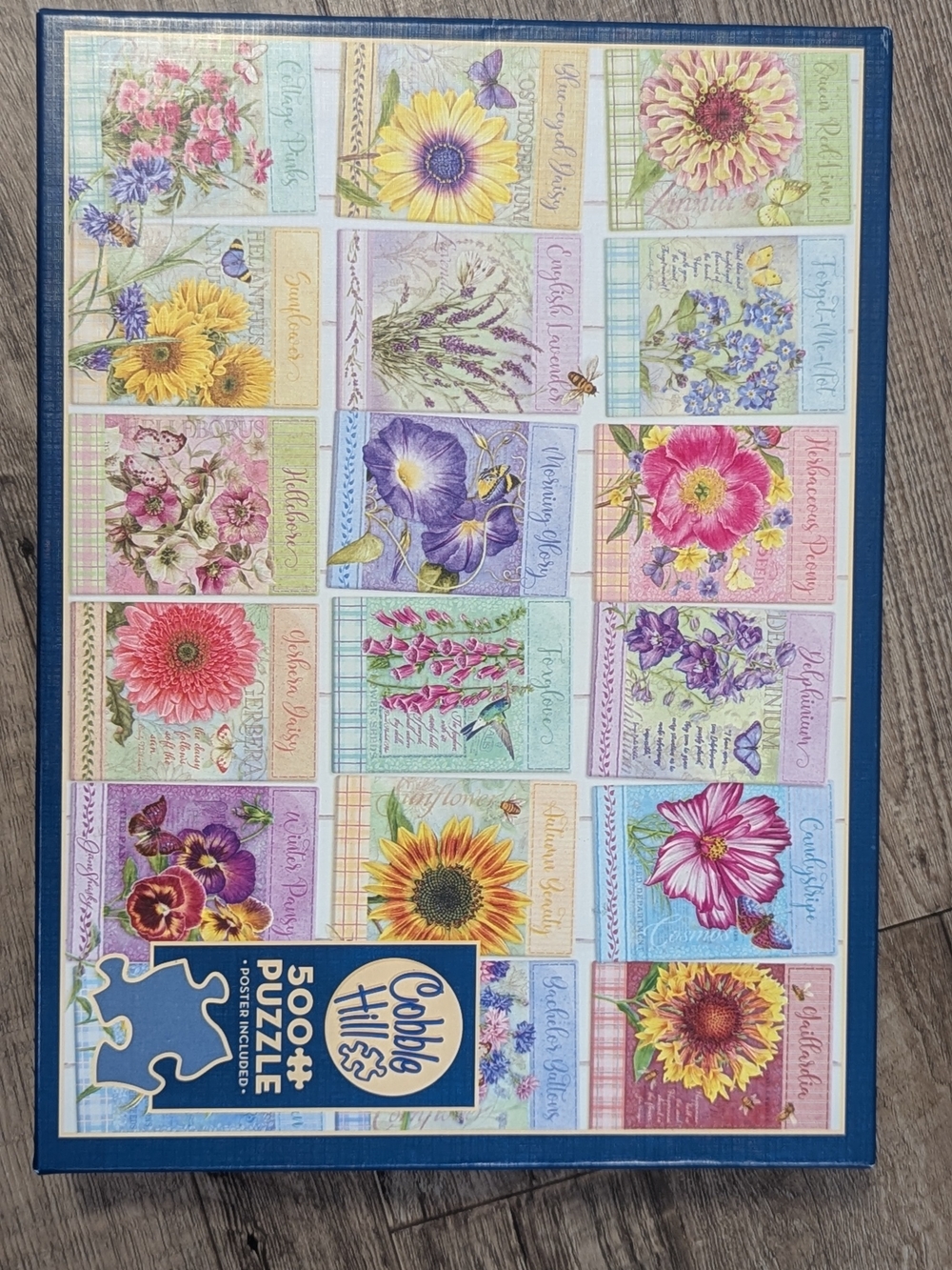 Cobble Hill "Seed Packets" 500-Piece Jigsaw Puzzle